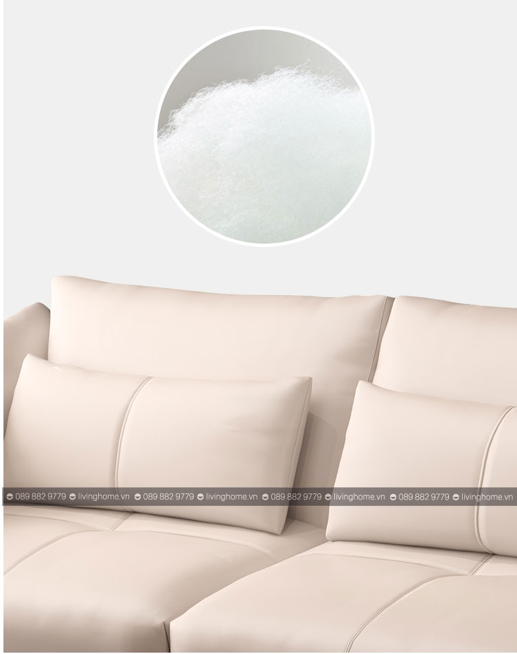 Sofa da bò Lanister - Băng 3 chỗ 2m2 8 Bộ 3 Sofa da bò nhập khẩu Lanister LVH-9024 NEW